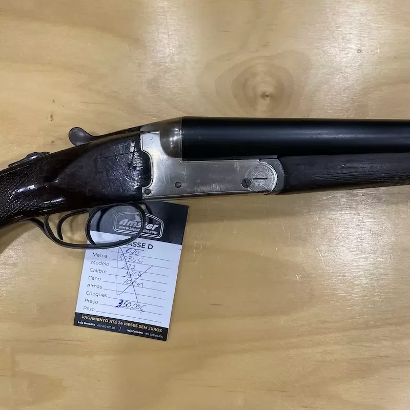 Erbi 12GA Arma 2ª mão (Iva Bens 2º mão, d. lei nº199/96)