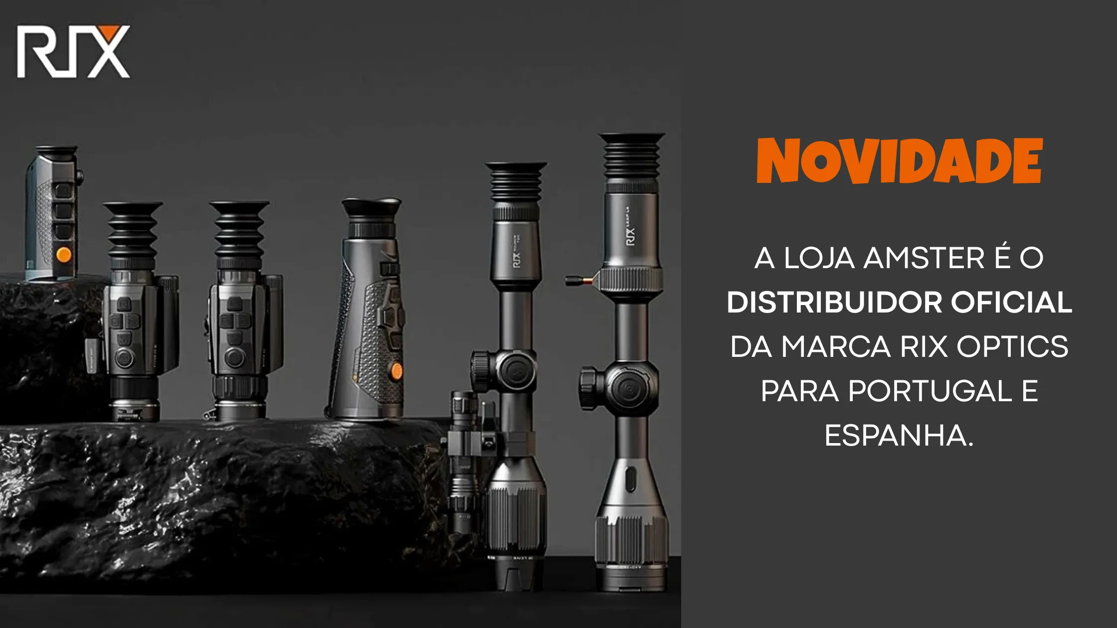 Distribuidores oficiais da marca RIX Optics