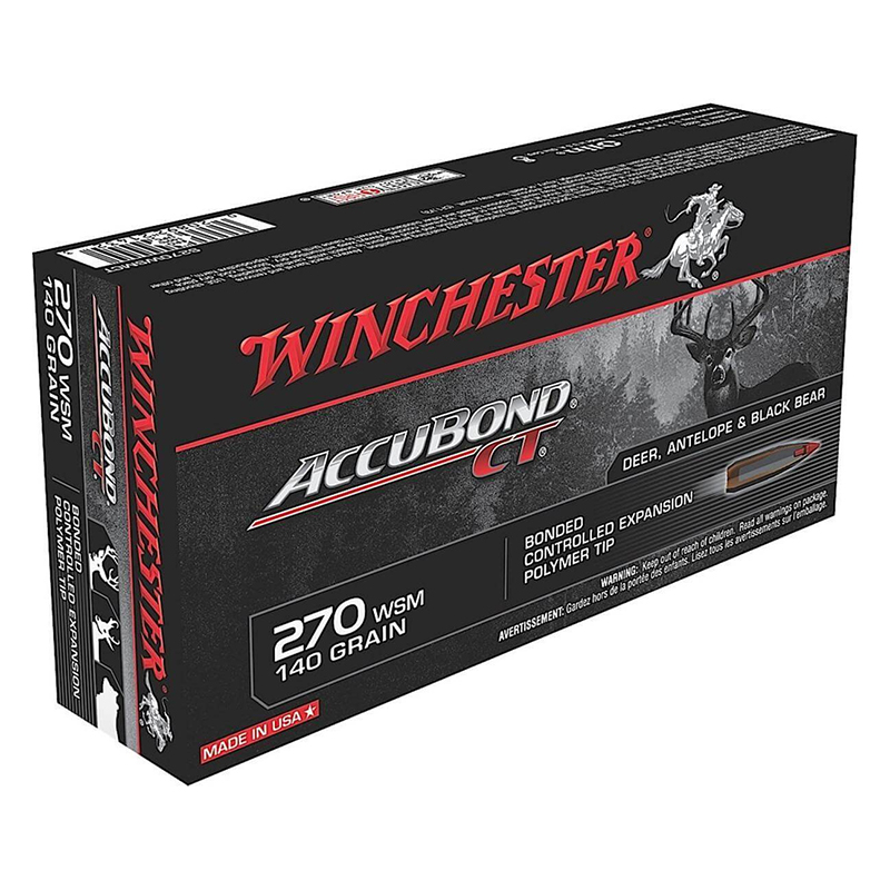 Winchester 270 WSM 140 Gr Acubond