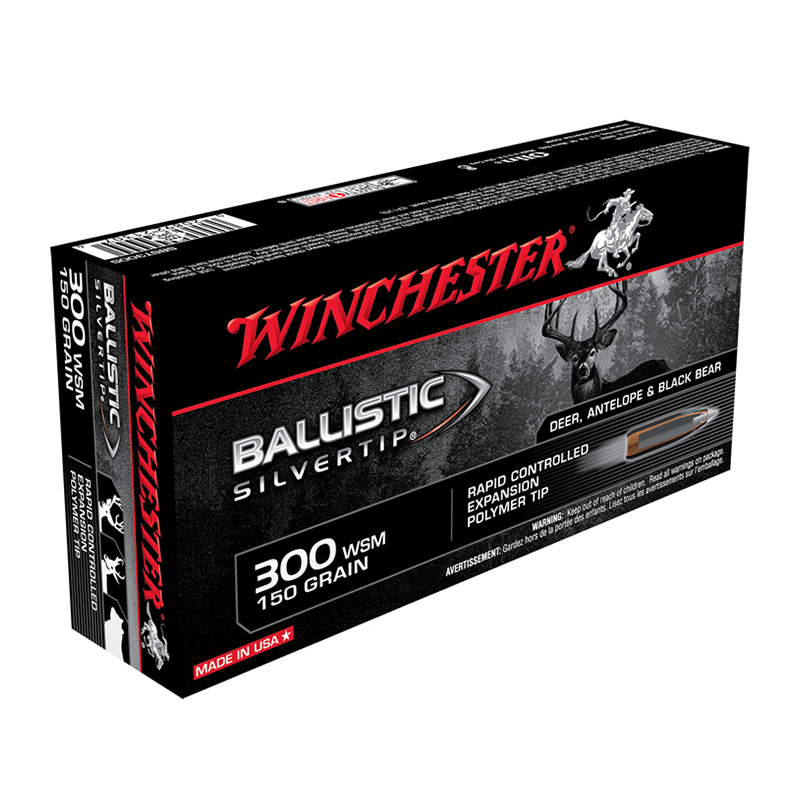 Winchester Ballistic Silvertip 300 WSM 180gr