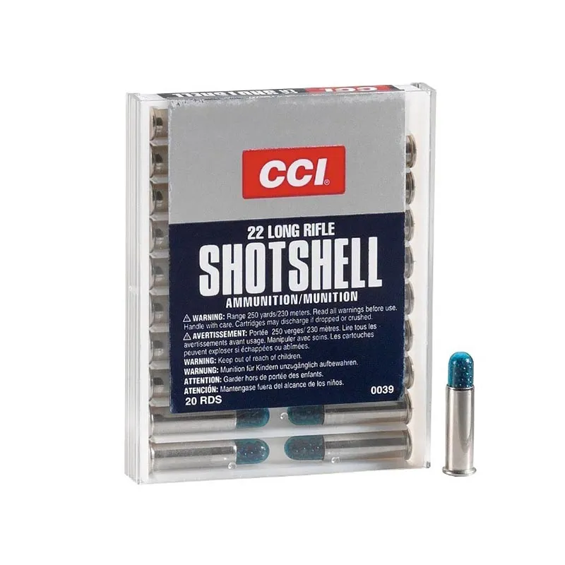 Munição CCI 22WMR Shotshell 52 Gr 0025