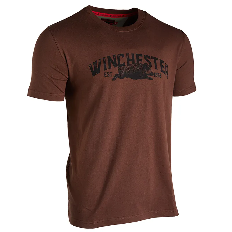 T-shirt Winchester Vermont Castanho