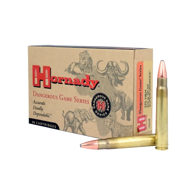 Balas Hornady 375 H&H 270gr SP-RP SPF