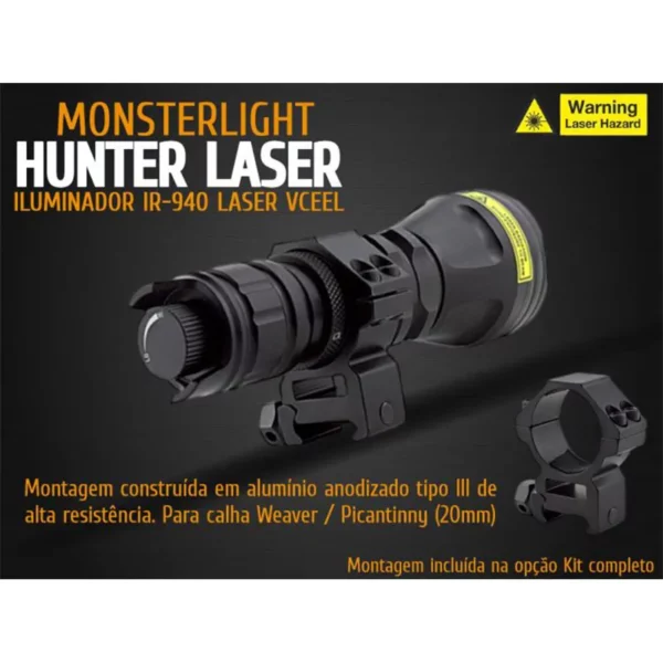 Iluminador 940 Hunter Vceel Laser