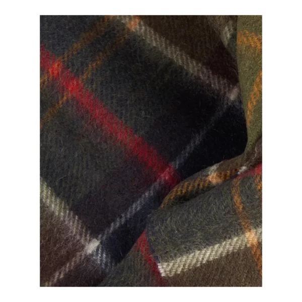 Cachecol Barbour Wool Cashmere Tartan