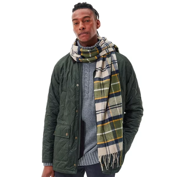 Cachecol Barbour Yaxley Tartan