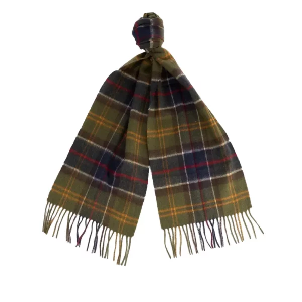 Cachecol Barbour Wool Cashmere Tartan