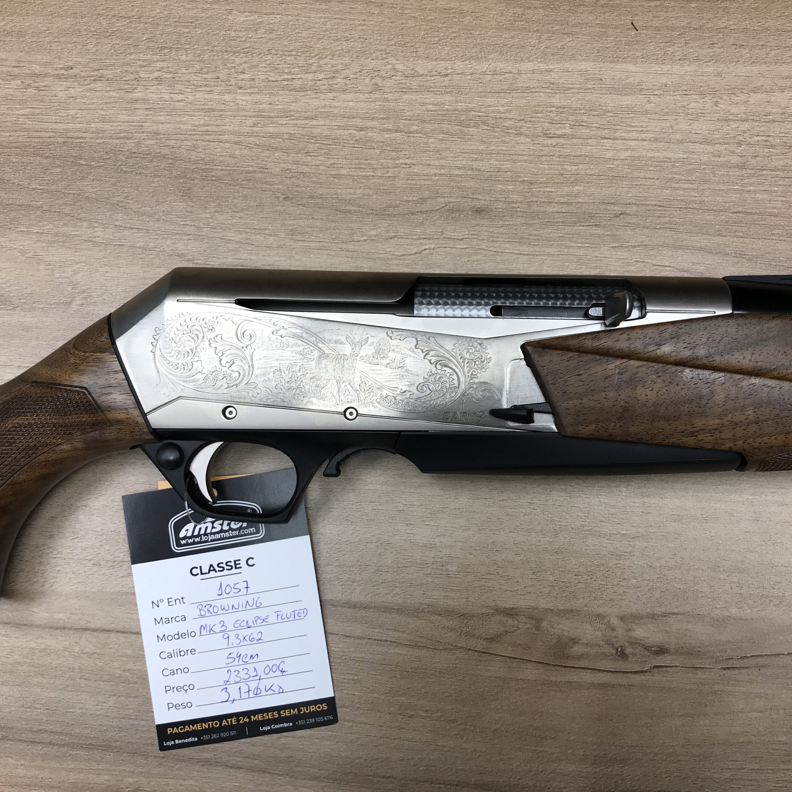 Browning MK3 Eclipse Fluted 9,3X62