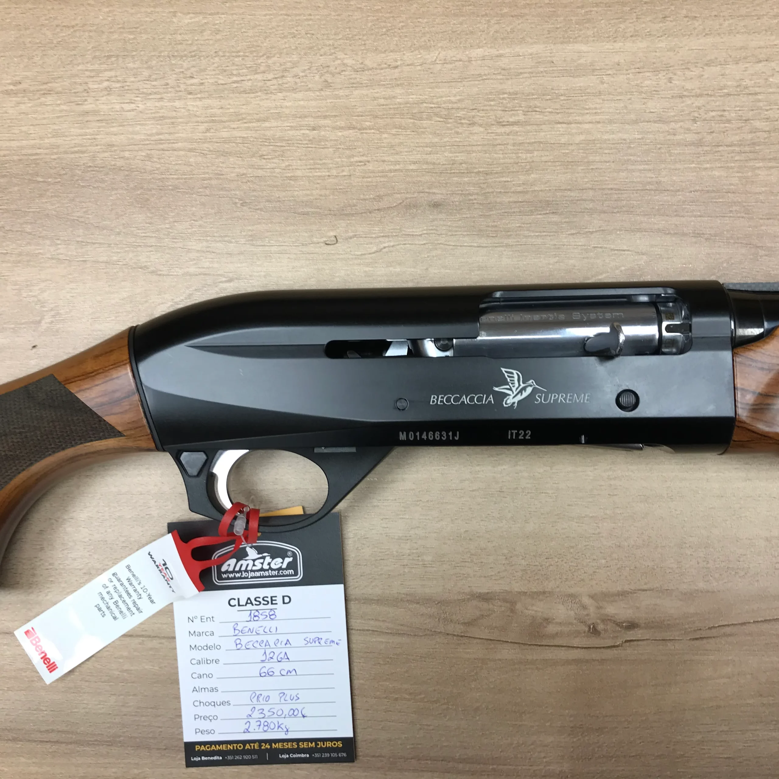 Benelli Beccacia Supreme 12GA