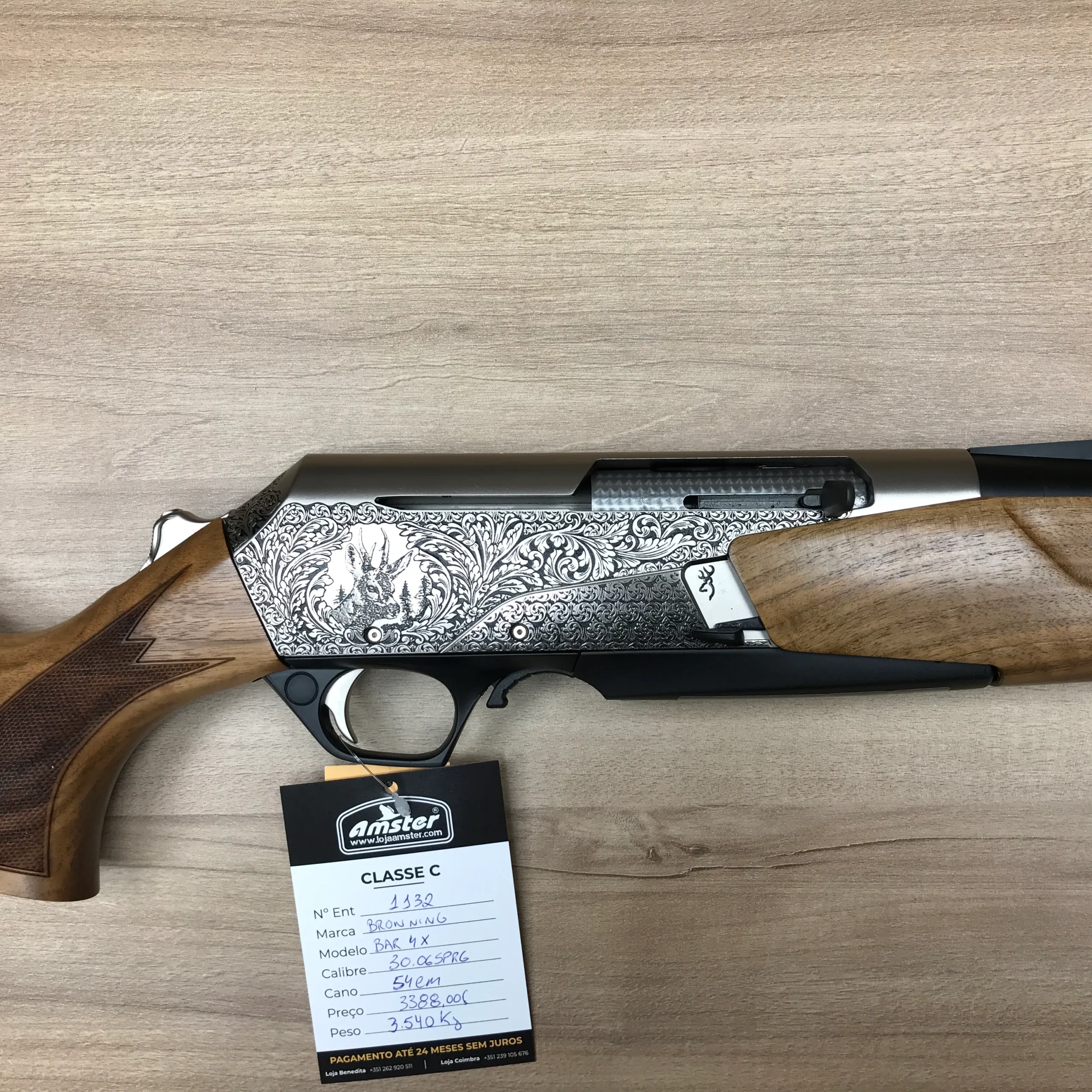 Browning Bar 4X 30.06SPRG