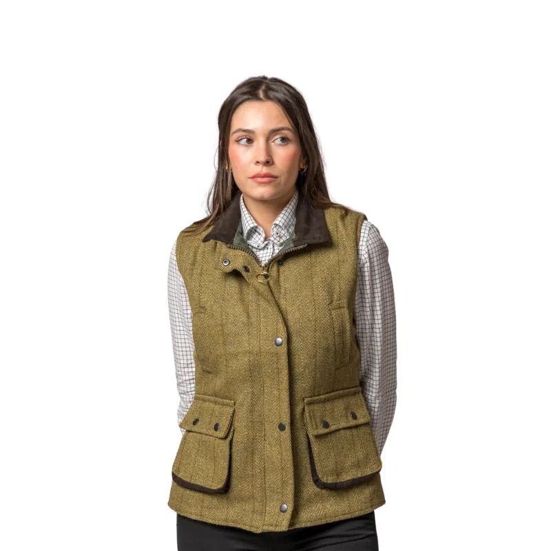 Colete Senhora British Cotton Tweed