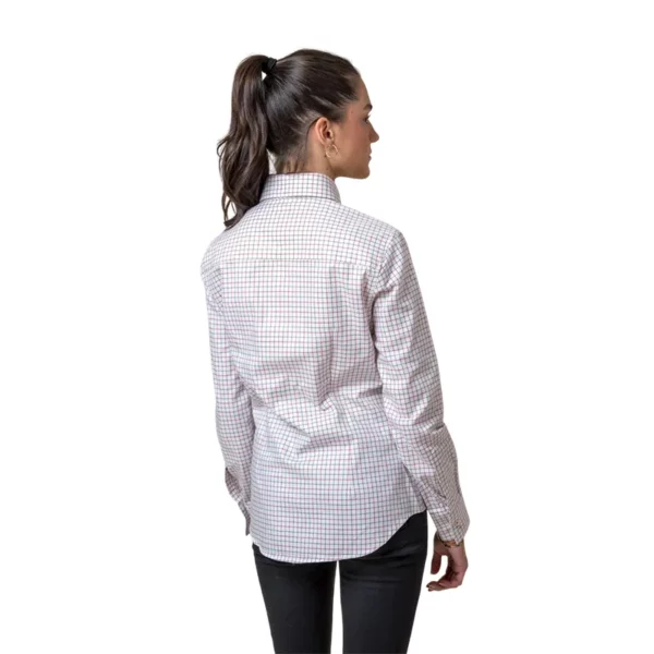 Camisa Senhora British Cotton Quadrados