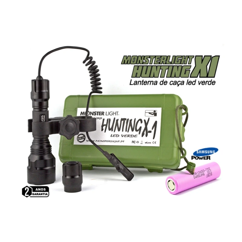 Kit Lanterna X1 led Verde