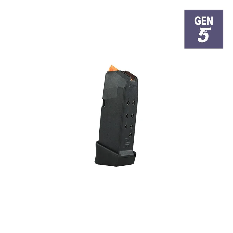 Carregador GLOCK 26 (12 tiros) base laranja Gen5