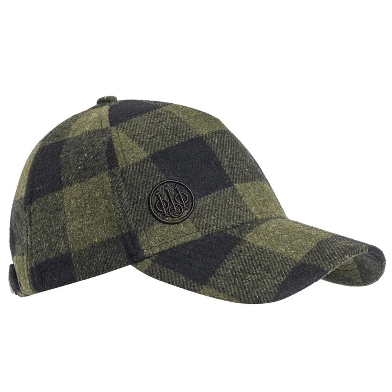 Boné Beretta Verde Lodge Checkered