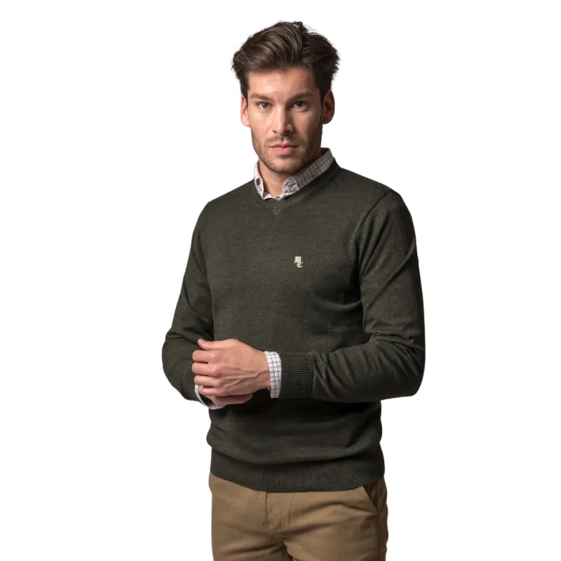 Pulover British Cotton Gola Bico