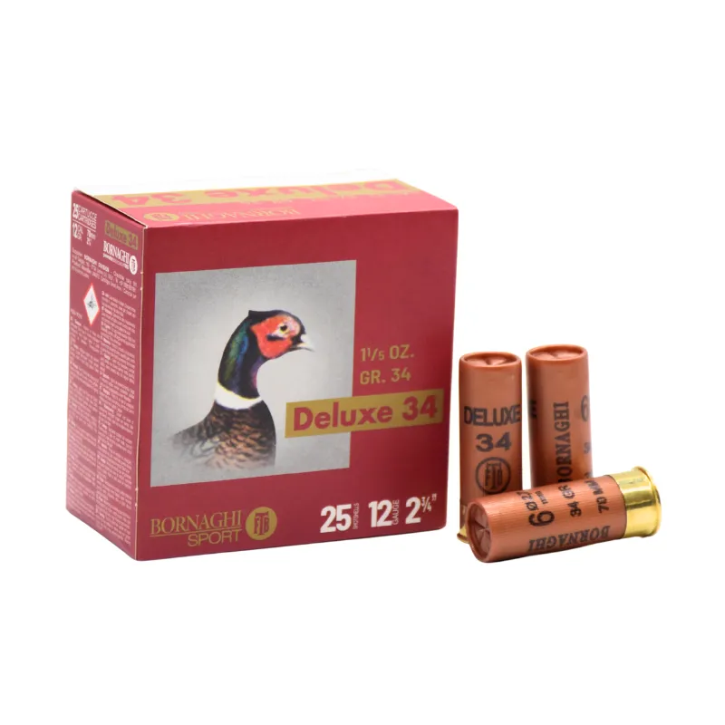 Cx 25 Bornaghi Deluxe 34gr 12GA