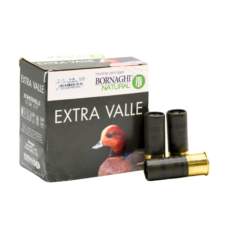 Cx 25 Bornaghi Extra Valle Tung+Steel 33gr 12GA