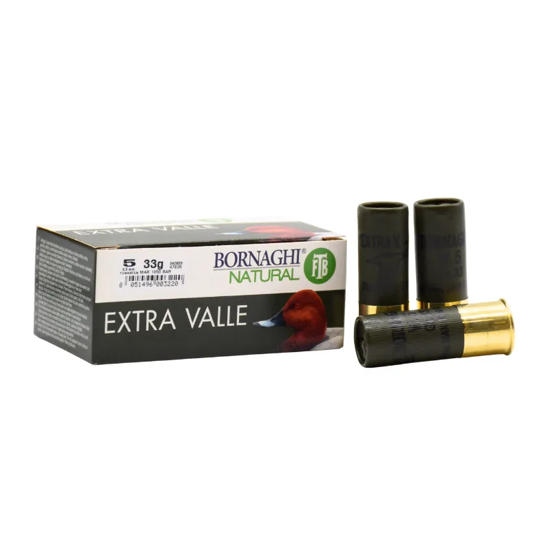 Cx 10 Bornaghi Extra Valle Tung. 33gr 12GA