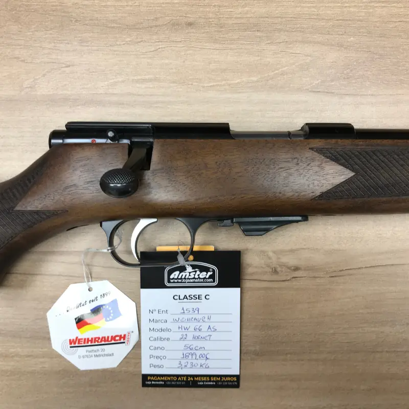 Weihrauch HW 66 AS .22 Hornet