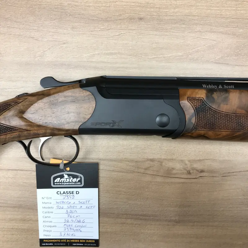 Webley & Scott 912 Sport X Left 12GA
