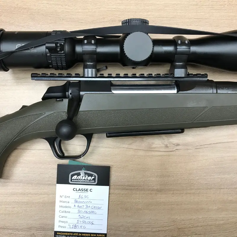 Browning A-Bolt 3+ Green 30.06 SPRG